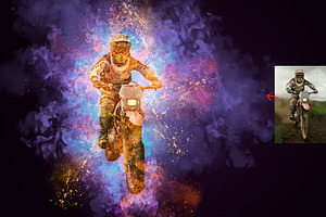 Fire Photo Effect Photoshop Actions