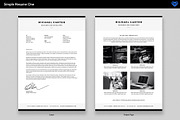Resume Bundle - Save 60%, a Resume Template by ikono.me (Thumbnail 4 of 11)