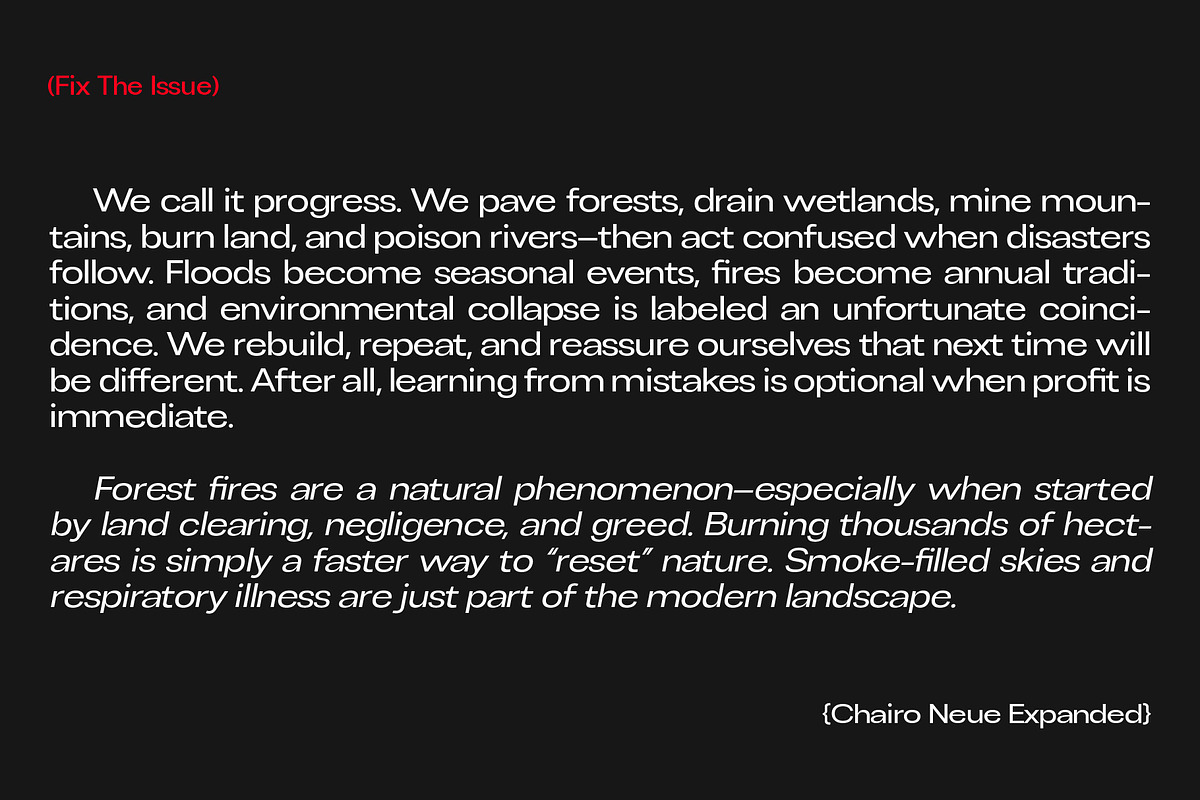 ChairoNeue, a Sans Serif Font by Propertype (Photo 10 of 14)