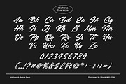 Hicheta a Modern Stylish Script Font, a Script Font by Blankids Studio (Thumbnail 11 of 12)
