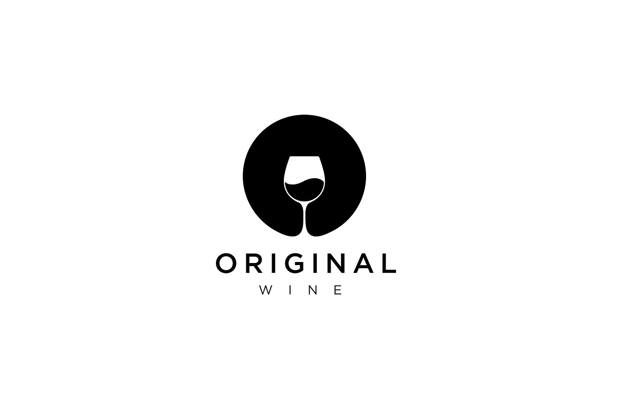 Original Wine Logo, a Templates & Theme by Brahmma (Photo 3 of 3)