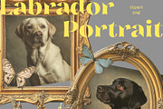 Labrador Portrait, an Object Graphic by TheCuteShop (Thumbnail 3 of 5)
