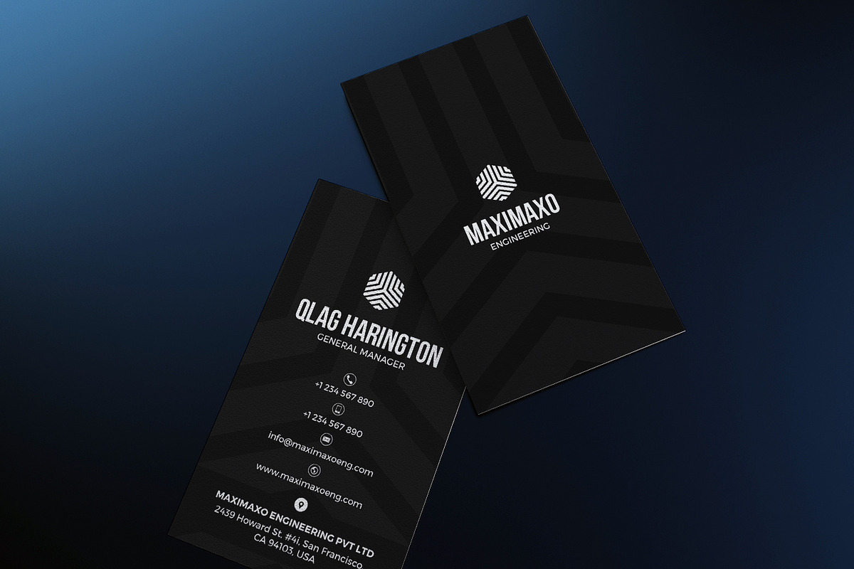 100 Modern Business Card Bundle, a Business Card Template by GraphicsEgg (Photo 31 of 102)