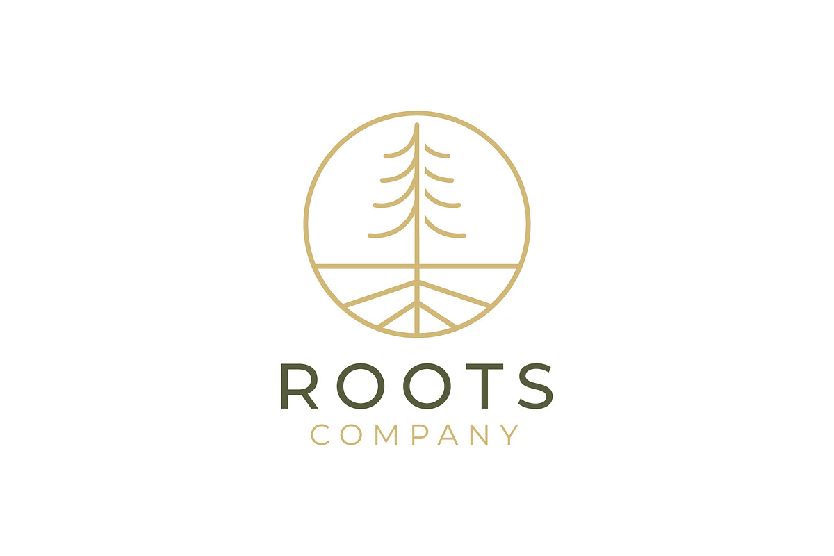 Abstract Living roots Logo, a Branding & Logo Template by sancreastd.