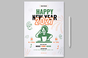 2027 Happy New Year Flyer, a Flyer Template by ContestDesign (Thumbnail 3 of 3)