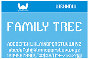 family tree font, a Font by weknow (Thumbnail 3 of 5)