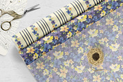 Watercolor Romantic Flower Patterns, a Pattern Graphic by Oksana Dovhopol Art (Thumbnail 13 of 15)