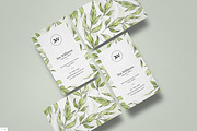 Botanical Business Card, a Business Card Template by ThemeDevisers (Thumbnail 4 of 4)