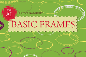 Illustrator Brushes Borders Frames