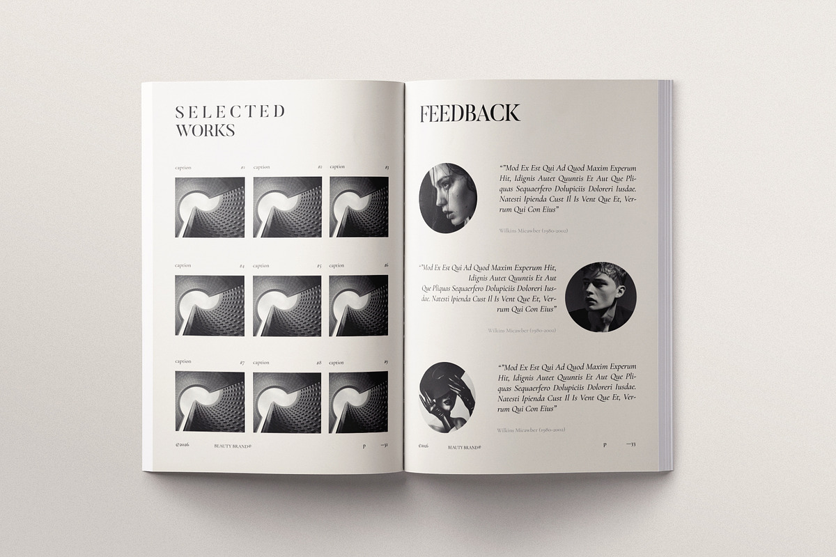 Architecture Magazine Template, a Magazine Template by ArtisanaAura (Photo 13 of 15)