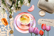 Messy Scrapbook: Spring Collage Kit, an Object Graphic by Anzhelika (Thumbnail 10 of 12)