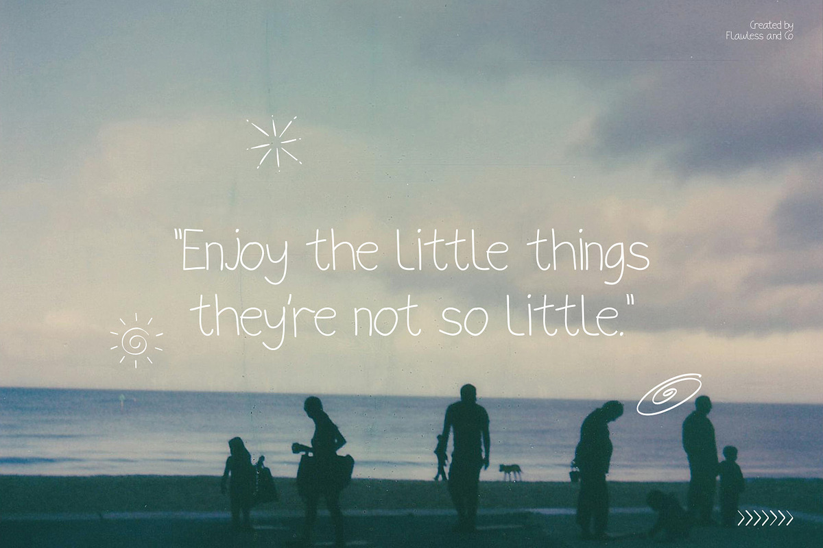 The Qundies – Handwritten Font, a Handwritten Font by Flawless And Co (Photo 7 of 10)