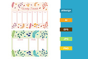 To Do List Template Floral Theme, a Stationery Template by SefriMujiRahayu (Thumbnail 1 of 3)
