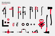 Hand Tools - Modern Graphics, an Illustration by illugrama (Thumbnail 8 of 9)