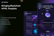 Toknex, Cryptocurrency HTML Template, a HTML Template by TNCFlow (Thumbnail 1 of 5)