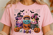 Kawaii Halloween Dumpling PNG, a Seasonal Illustration by DreamCafeArt (Thumbnail 5 of 6)
