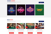 Online Casino & Betting Template, a WordPress Template by HasnainDEV (Thumbnail 6 of 6)