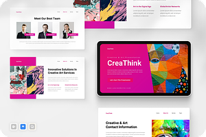 Creative & Art Keynote, a Presentation Template by Annora Studio