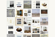 25 Canva Templates for Instagram, a Social Media Template by Wild Wander Collective (Thumbnail 2 of 7)
