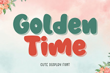 Golden Time | Display Font