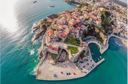 Amazing view on Ulcinj town in, an Architecture Photo by Elizaveta Galitskaya
