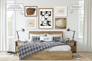 TEENAGER's ROOM Wall&Frame Mockup, a Poster Template by MyHomeMockups (Thumbnail 8 of 12)