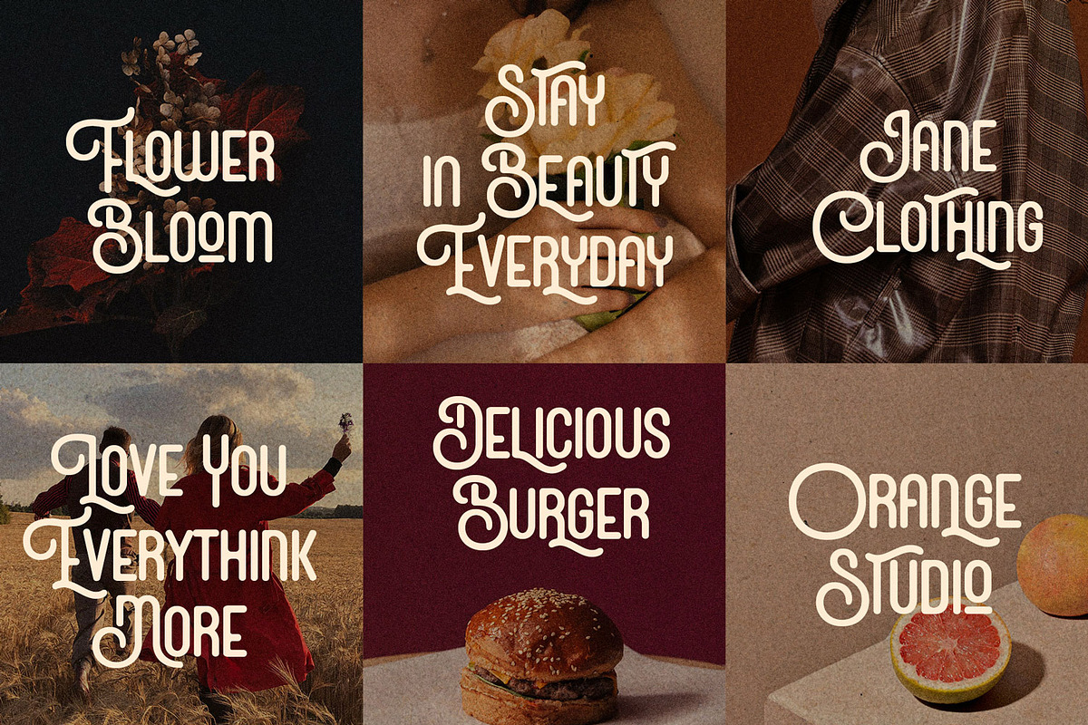 Baynois Vintage Monoline Font, a Serif Font by RantautypeStudio (Photo 12 of 15)