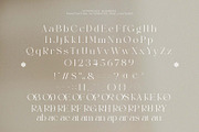 Loral Virel – Minimal Ligature, a Serif Font by Muflieart (Thumbnail 9 of 10)