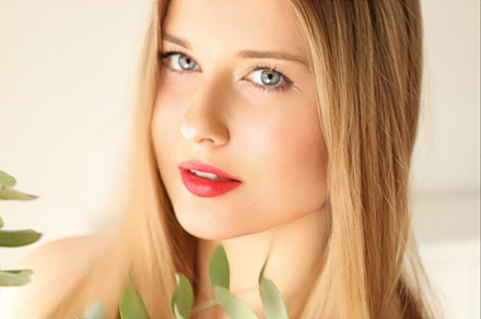 Beauty, makeup and hairstyle, face portrait of beautiful woman w, a Person Photo by Anneleven