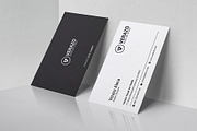 Simple & Clean Business Card, a Business Card Template by Verazo (Thumbnail 3 of 4)