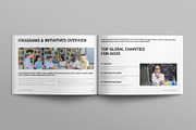 Charity Brochure Template Landscape, a Brochure Template by E-Type (Thumbnail 4 of 7)