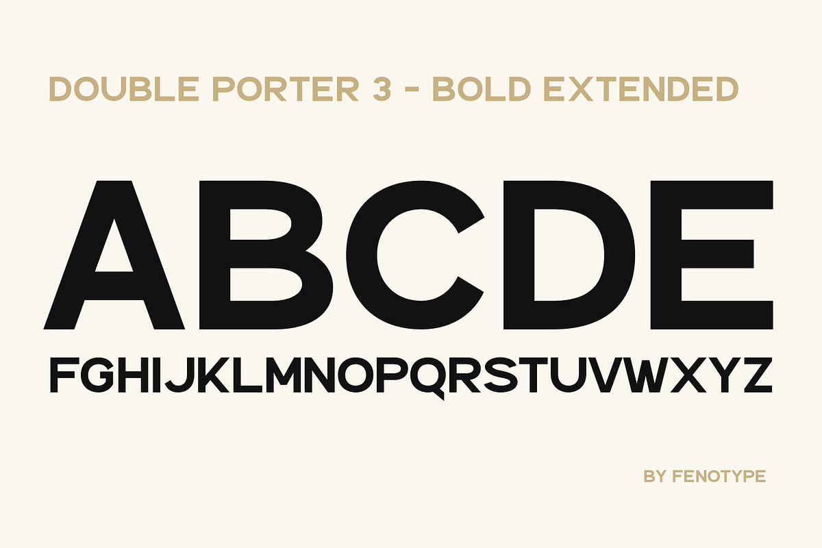 Double Porter 12 FONTS + EXTRAS, a Script Font by Fenotype (Photo 12 of 20)