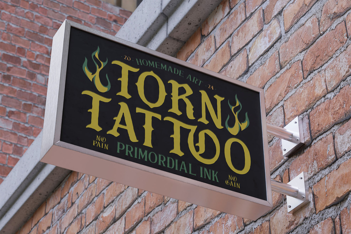 Hold Money Blackletter Typeface, a Blackletter Font by alit design (Photo 10 of 15)