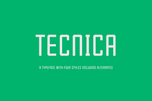 Tecnica Font Family