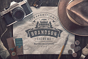 280 Outdoor logos and badges, a Branding & Logo Template by Vasya Kobelev (Thumbnail 50 of 83)