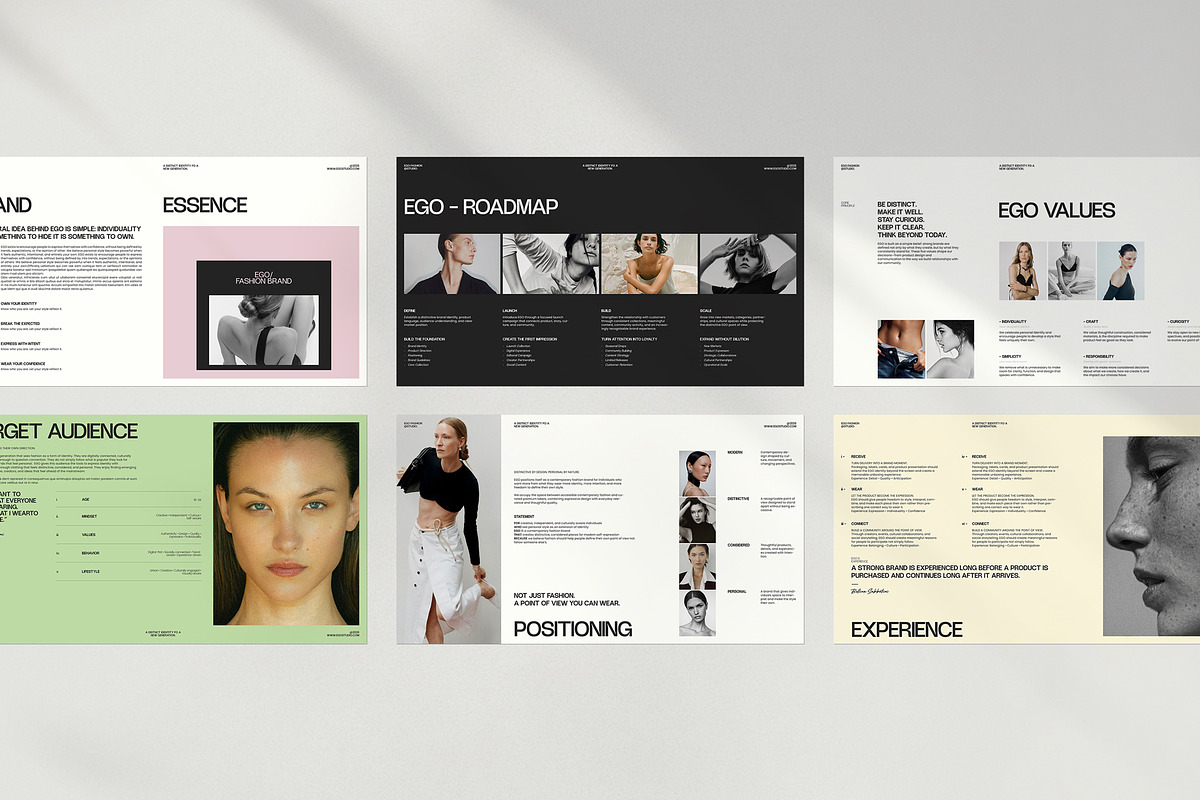 EGO Brand Strategy | CANVA, a Presentation Template by evgenystudio (Photo 9 of 11)