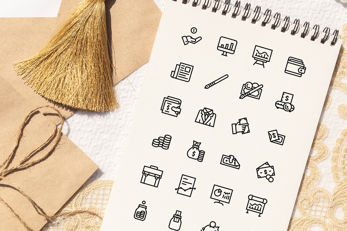 Business & Finance Icons, an Icon by Jinro (Photo 2 of 18)