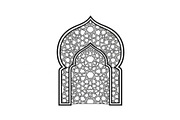Islamic Arch Window Mandala Bundle, an Illustration by Artivon (Thumbnail 35 of 45)