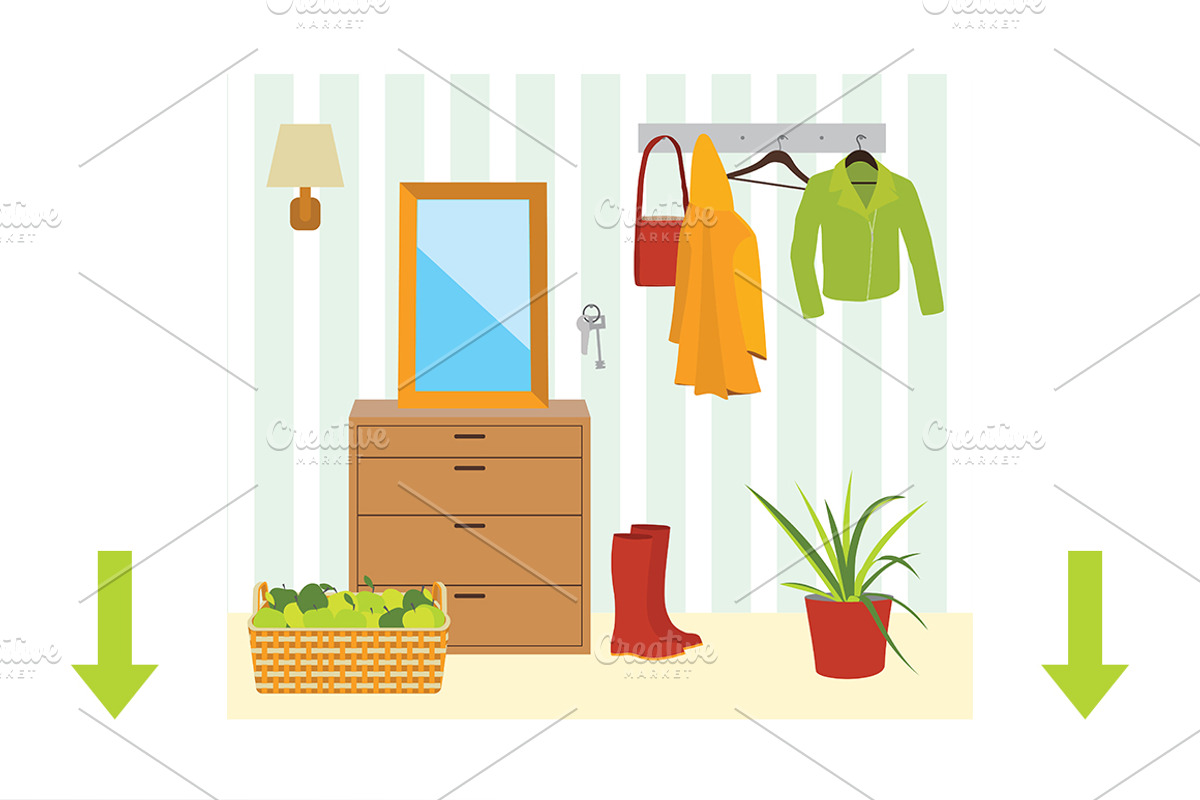 House in a cut with interiors rooms, an Illustration by Feday (Photo 2 of 2)