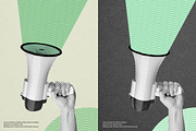 Halftone Textures for Photoshop, a Texture Graphic by mockstar (Thumbnail 8 of 10)