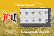 Dawnee Thrash Metal Display Font, a Font by Ronny Studio (Thumbnail 8 of 9)