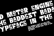Bad Motor - Timeless typeface, a Sans Serif Font by MoonBandit (Thumbnail 4 of 6)