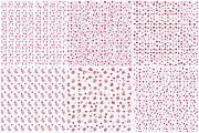 Modern valentines day pattern pack, an Illustration by DreamPrint404 (Thumbnail 2 of 5)