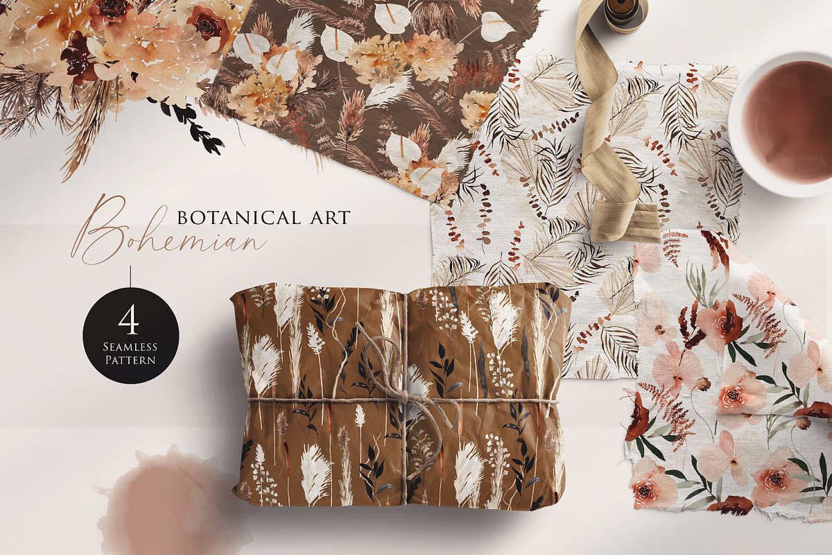 Watercolor Bundle -Beige Collection, an Illustration by Beigetime (Photo 5 of 9)