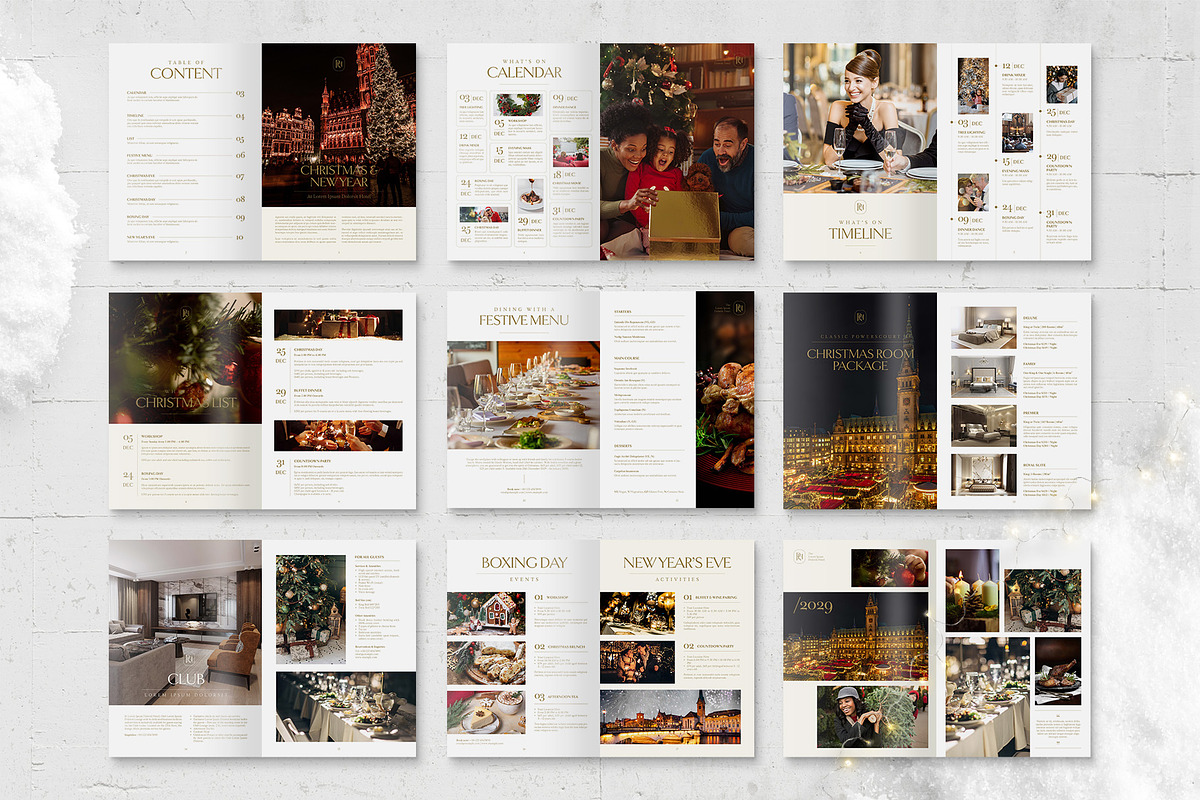 Christmas Brochure Template, a Brochure Template by BrandPacks (Photo 3 of 4)
