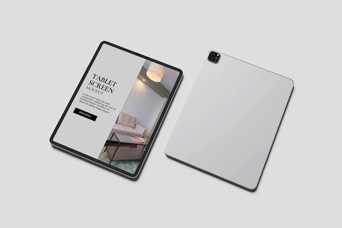 Tablet Screen Mockup, an iPad Mockup by GraphicWindow (Photo 4 of 5)