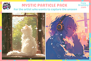 Procreate Atmosphere Partical Dust, a Brush Add-On by Cozy Brushery (Thumbnail 5 of 7)