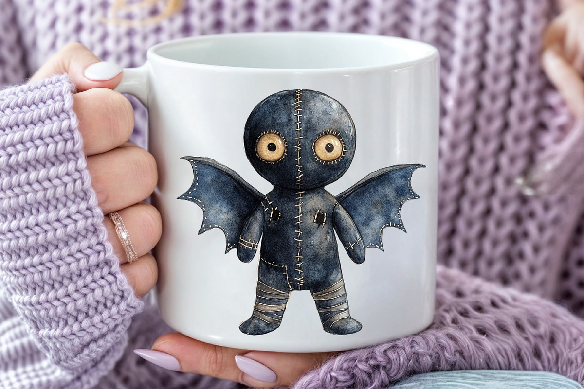 Voodoo Dolls Halloween Bundle, an Illustration by Pixels.Craft (Photo 5 of 7)