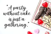 Guchie font with love, a Handwritten Font by cocodesign (Thumbnail 7 of 7)