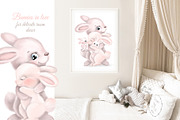 Cute Bunny in Love, an Animal Illustration by MarinadeArt (Thumbnail 7 of 7)